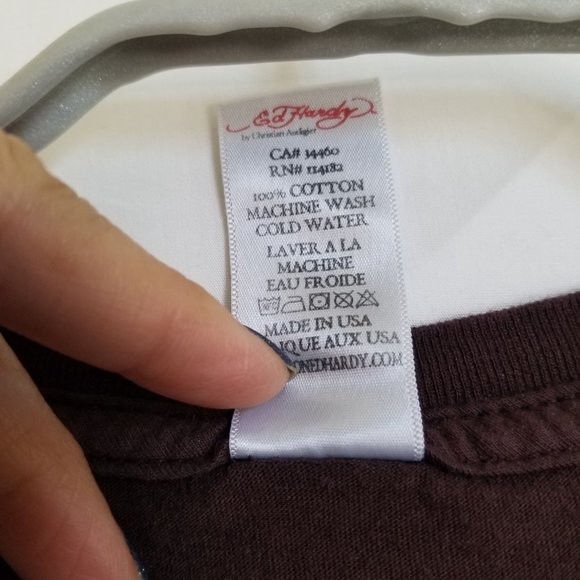 Ed Hardy Christian Audigier. Rare Vintage collectible t-shirt . With cry… - Picture 6 of 11